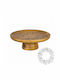 Ready Cake Stand Brown 35x35x12.5cm