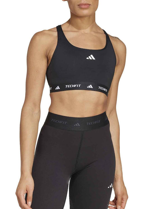 adidas Techfit Women's Sports Bra without Padding Black