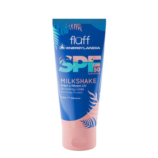 Fluff Milkshake Слънцезащитен Крем За Лице И Тяло SPF50 100мл