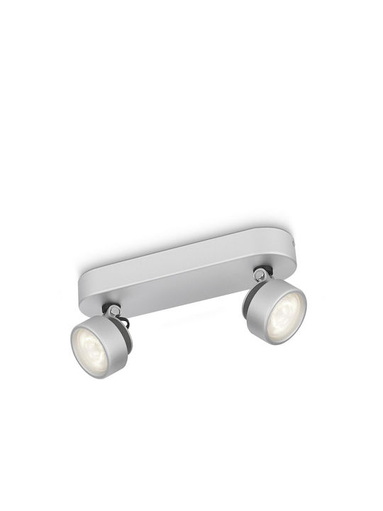 Philips Rimus Dual Spot 2x3w Light Led