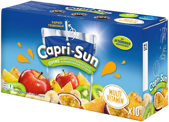Capri Sun Multi-vitamin Fruit Juice 200ml 10pcs