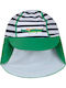 Energiers Kids' Hat Fabric Sunscreen Crocodile Green