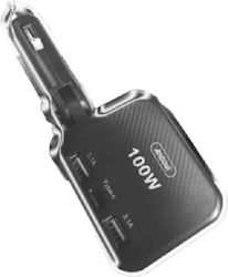 Andowl Qca50 Auto-Ladegerät mit Anschlüssen 2xUSB-A