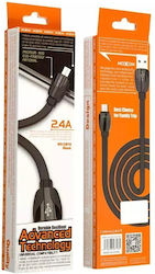 Moxom Regular USB 2.0 spre micro USB Cablu Negr...
