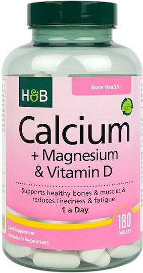 Holland & Barrett Ασβέστιο / Μαγνήσιο 180 ταμπλέτες
