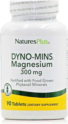 Nature's Plus Dyno-mins 300mg 90 file Magneziu