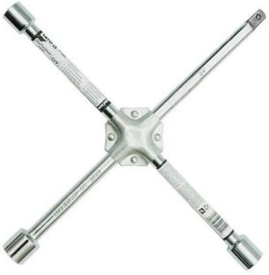 Yato Kreuz-Autoreifen-Schraubenschlüssel 24/27 und 32mm
