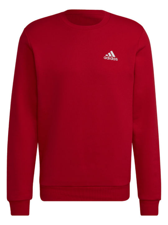 Adidas Men's Sweatshirt Red