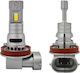 Lamps Car H8 Canbus LED 5000K Cold White 12V / 10V / 16V 2pcs