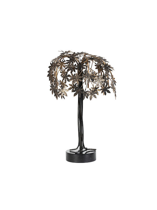 Dekorative Figur Alexandra House Living Schwarzer Metallbaum 21 x 21 x 36 cm