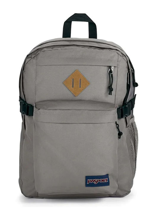 Jansport Σχολική Τσάντα Πλάτης Γυμνασίου - Λυκείου σε Γκρι χρώμα 32lt