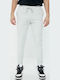 Pantaloni de trening cu Elastic Ecru