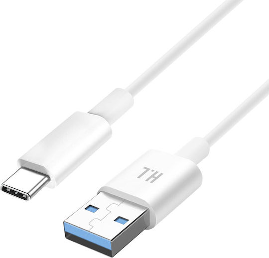 Usb-c Cable Charge Data Transfer 1a Intensity 1.5m Length White
