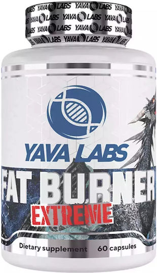 Yava Labs Fat Burner Extreme cu Gust Portocaliu 60 capace