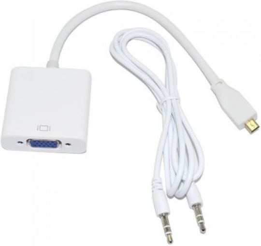 High-quality Nelbo Micro Hdmi To Vga Adapter Audio Cable Included