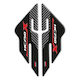 GP Kompozit Motorcycle Frame Protectors Red