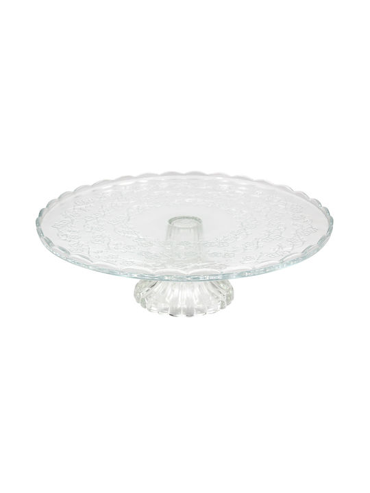 Keskor Glass Decorative Platter 29x29x8.5cm