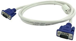 Vga To Vga Cable D-sub To D-sub Male To Male 1.5 Meters Long Double Shielded High Quality