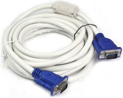 Vga To Vga Cable D-sub To D-sub Male To Male 5 Meters Long High-quality Shielded