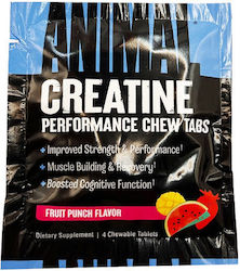 Universal Animal Creatine Performance 4 Tablete Masticabile Aromă de Fructe