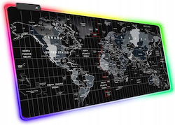 Mousepad Zola Gummiert Gaming Weltkarte Bunt LED 7 Farben 4 Beleuchtungsmodi Mousepad Zola Gummiert Gaming Weltkarte Bunt LED 7 Farben 4 Beleuchtungsmodi