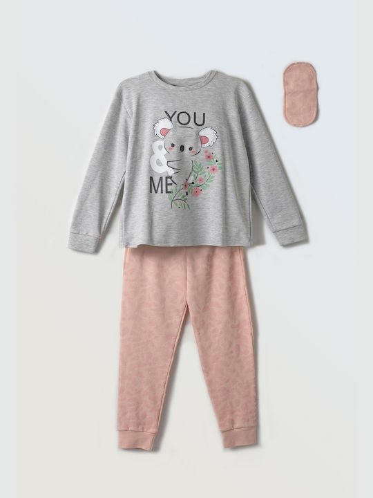 Evita Kids Pyjamas Cotton grey