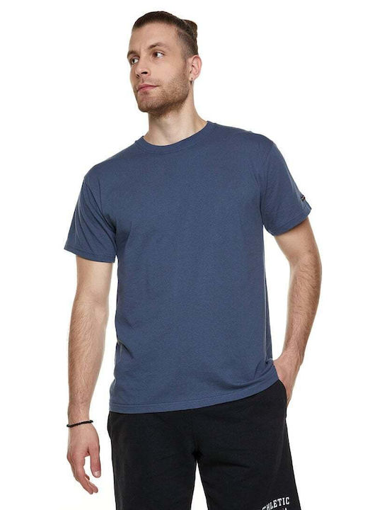 Bodymove T-shirt Bărbătesc cu Mânecă Scurtă Raf Blue