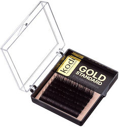 Ψεύτικες Βλεφαρίδες Eyelashes C 0.12 6 Σειρές 13mm Gold Standard 0 12 13mm C012