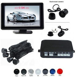 Car Parking System with Camera and 4 Sensors in Black Colour