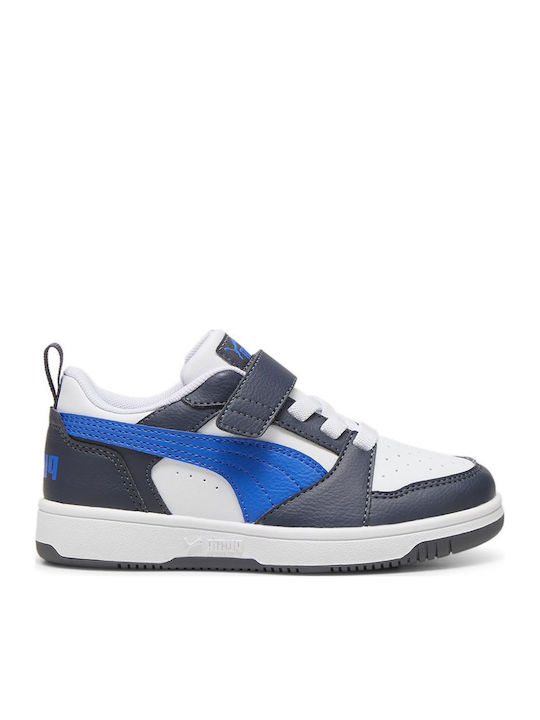 PUMA Rebound v6 Παιδικά Sneakers με Σκρατς Μπλε