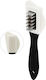 ATL Plastic Cleaning Brush with Handle Black