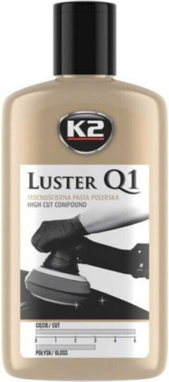 K2 Strong Friction Polishing Paste Q1 Πάστα Γυαλίσματος Φαναριών Αυτοκινήτου 250gr