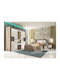 Σετ Комплект Спалня Solomon / White 160x200бр 4бр