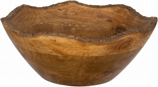 Ready Салатна купа Дърво Кафяв 30x30x10.6см 1бр