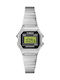 Timex Ceas Digital Dama 27mm Cronograf Cu Baterie Cu Brățară Metalică Argintie