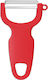 Hendi Fruit & Vegetable Peeler/Cleaner made of Stainless Steel Red