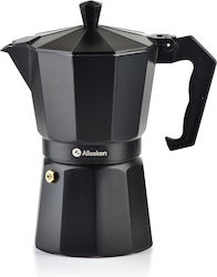 Cafetieră Moka Teresa 250ml 16x9xh19cm Allesken Cafetieră Moka Teresa 250ml 16x9xh19cm Allesken