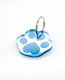 LifeLikes Dog ID Paw Blue
