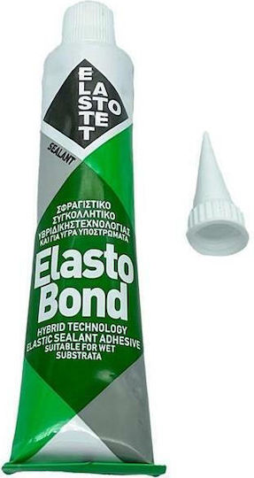 Elastotet P.00680 Κατασκευαστική Κόλλα Λευκή 80ml