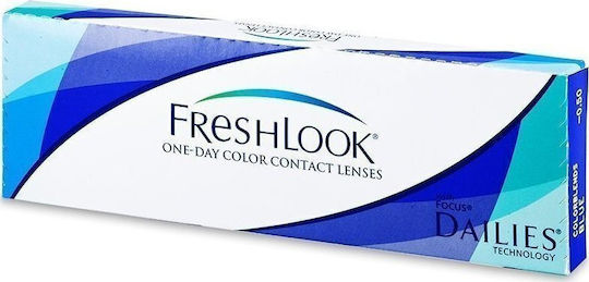 Freshlook Colors 10 Ημερήσιοι Έγχρωμοι Χωρίς Διοπτρία Φακοί Επαφής Υδρογέλης με UV Προστασία