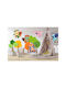 Tapfere Kinder Dinosaurier Märchen Wandaufkleber Kinderdekoration 120x240