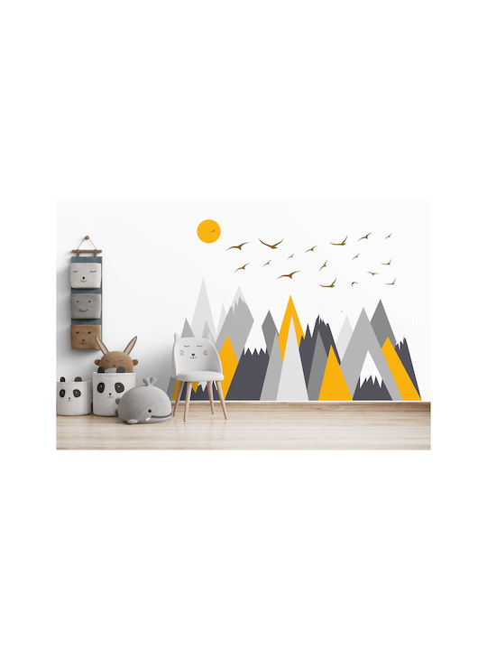 Детски стенни стикери Планински птици Детска стая 60x120