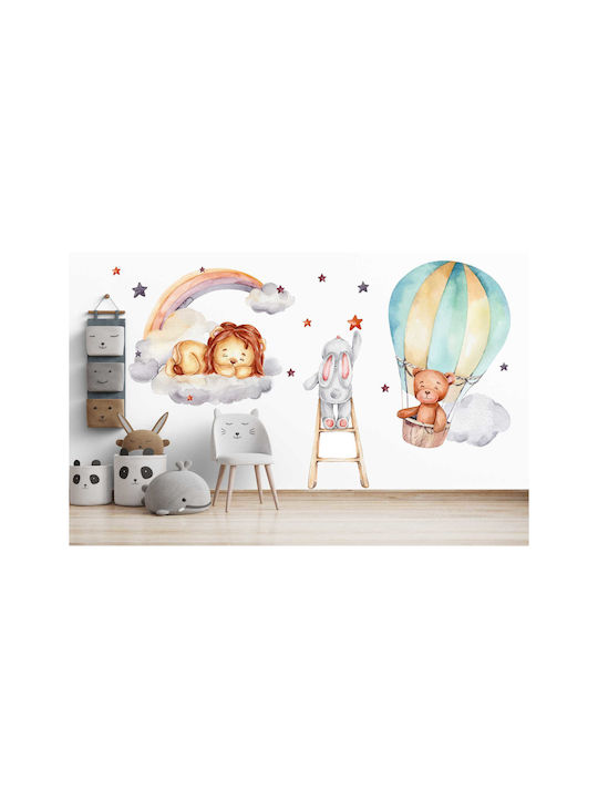 Märchentier-Sterne Wanddekoration Aufkleber 100x200