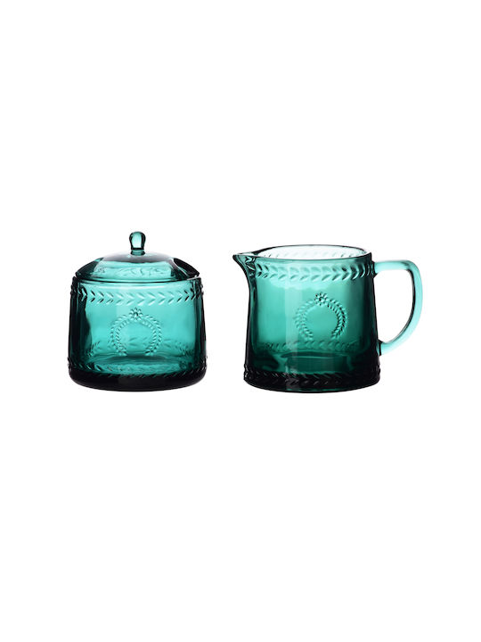 Ecila Dark Sugar Bowl Set 9x7.3cm 300ml Creamer