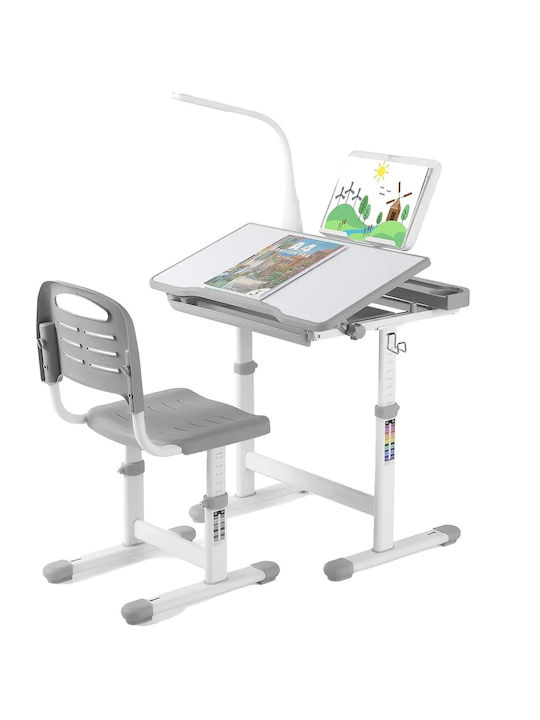 Kids Desk Gray