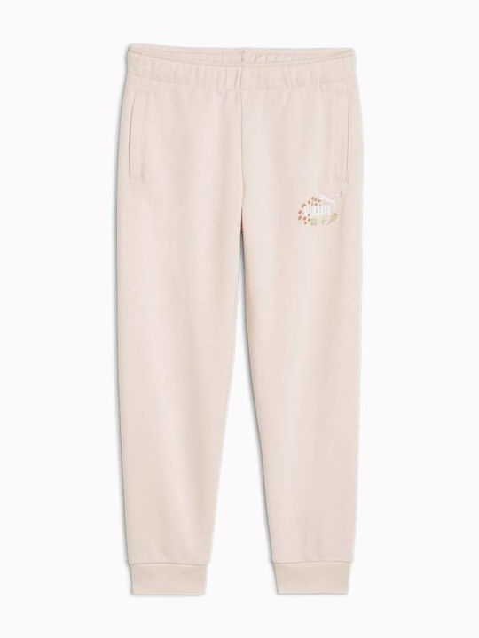 PUMA Kids Sweatpants Island Pink Ess+