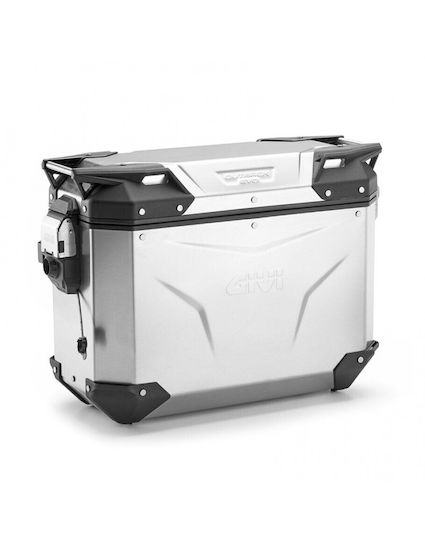 Givi Monocheie Geanta Laterala pentru Motociclete Dreapta Aluminiu 37lt in Negru culoare