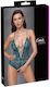 Cottelli Collection Body Bodysuit Sexy Cu Dantelă Roz