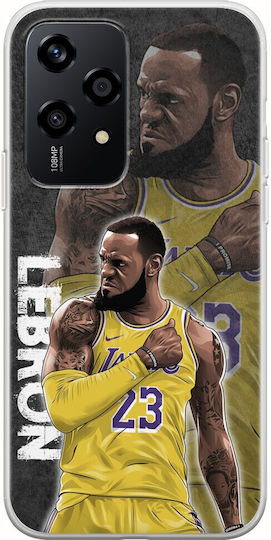 NBA Stars LeBron James Honor 200 Lite 5G Flexible TPU Transparent Silicone