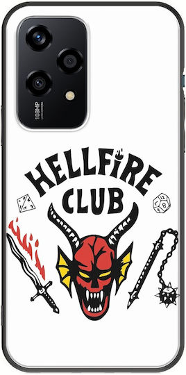 Stranger Things Hellfire Club Honor 200 Lite 5g Black Tpu Μαύρη Σιλικόνη